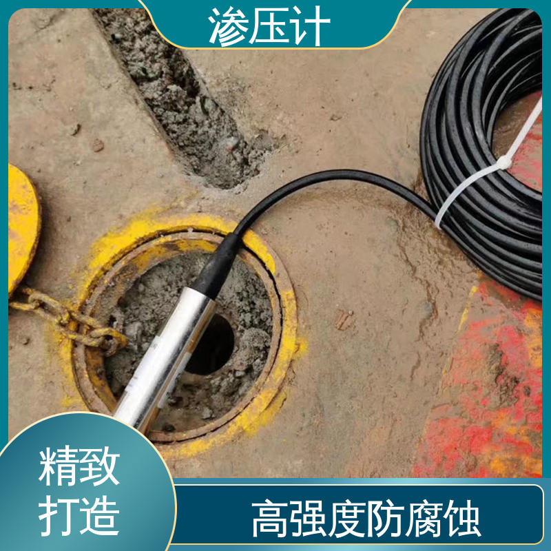 结构物内部水压 硅压阻式渗压计 轨道路基 长期在线监测