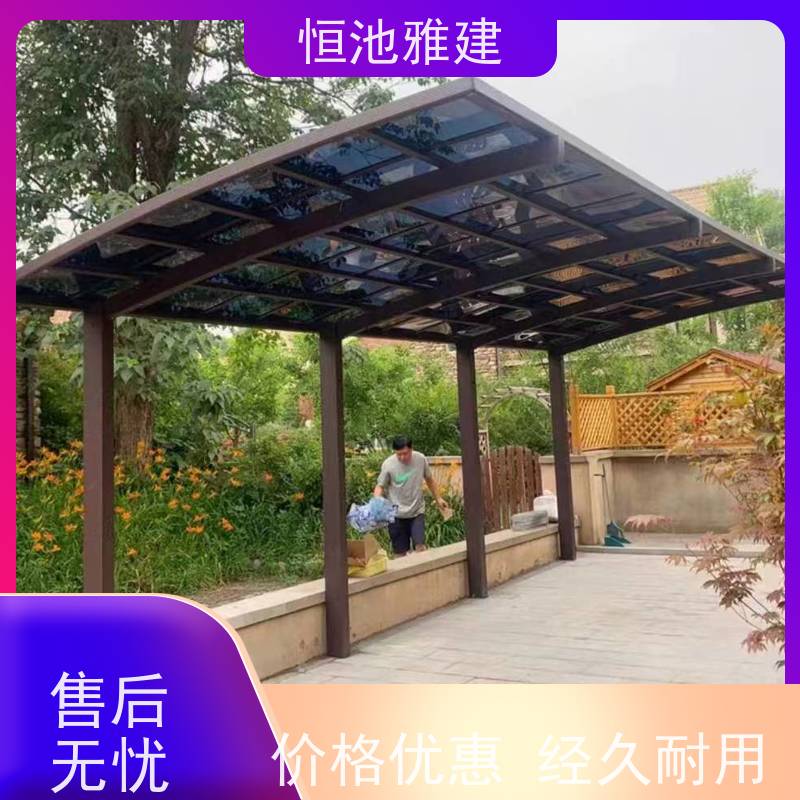恒池雅建 滑轨式反吊膜 钢化玻璃阳光棚 包工包料加工