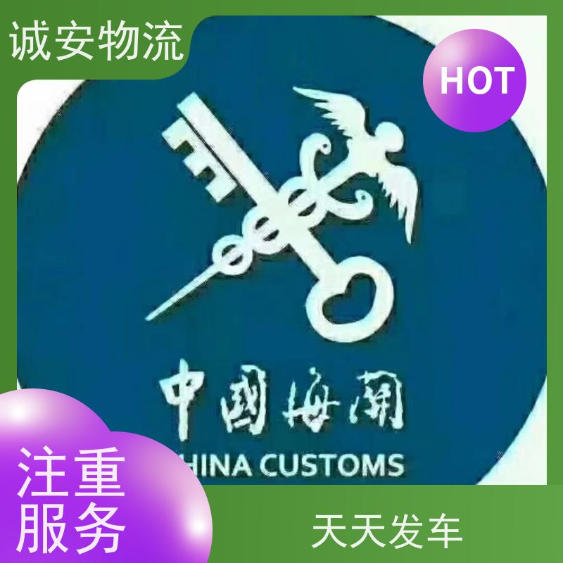 诚安物流小货车阳江到东莞进口报关随时发车