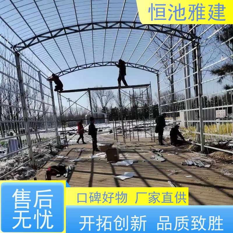 恒池雅建 上门安装 耐力板阳光棚 规格齐全配送及时