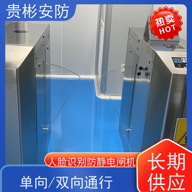 贵彬安防 无尘车间电子厂静电翼闸 双脚人体综合测试仪 性价比高