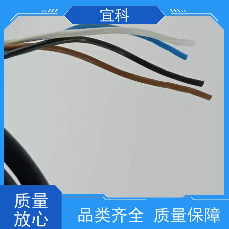 宜科 工业用 单端预注连接器 三芯 M8接头公头直头 10米 C8.3-10/P 耐用