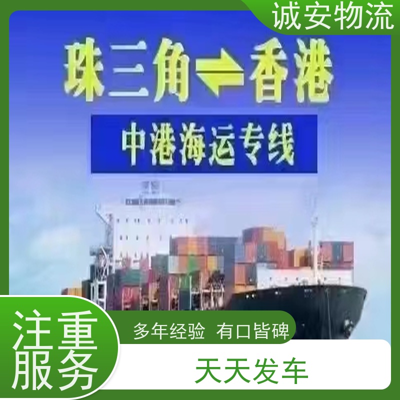 诚安物流吊机车河源到深圳专人跟单随时发车