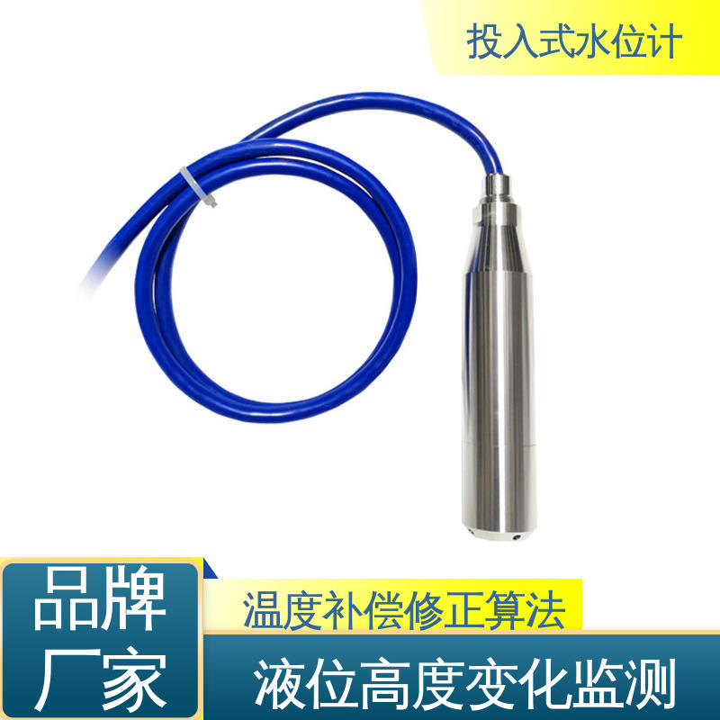 长期在线监测 投入式水位计 堤防水工建筑物 液位高度