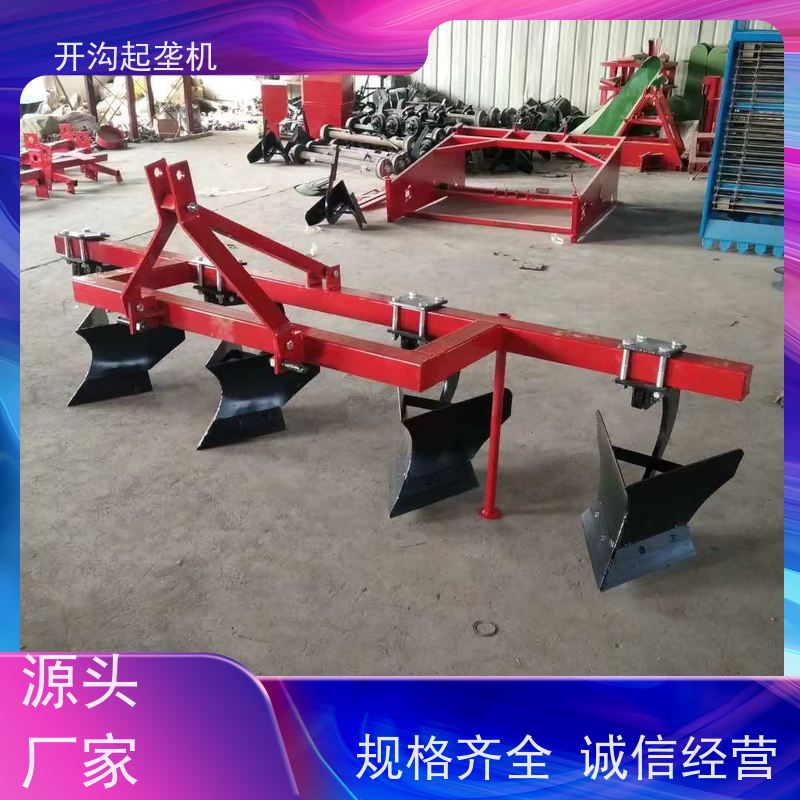 精准农业典范 高精度开沟起垄机 高效作业不误农时