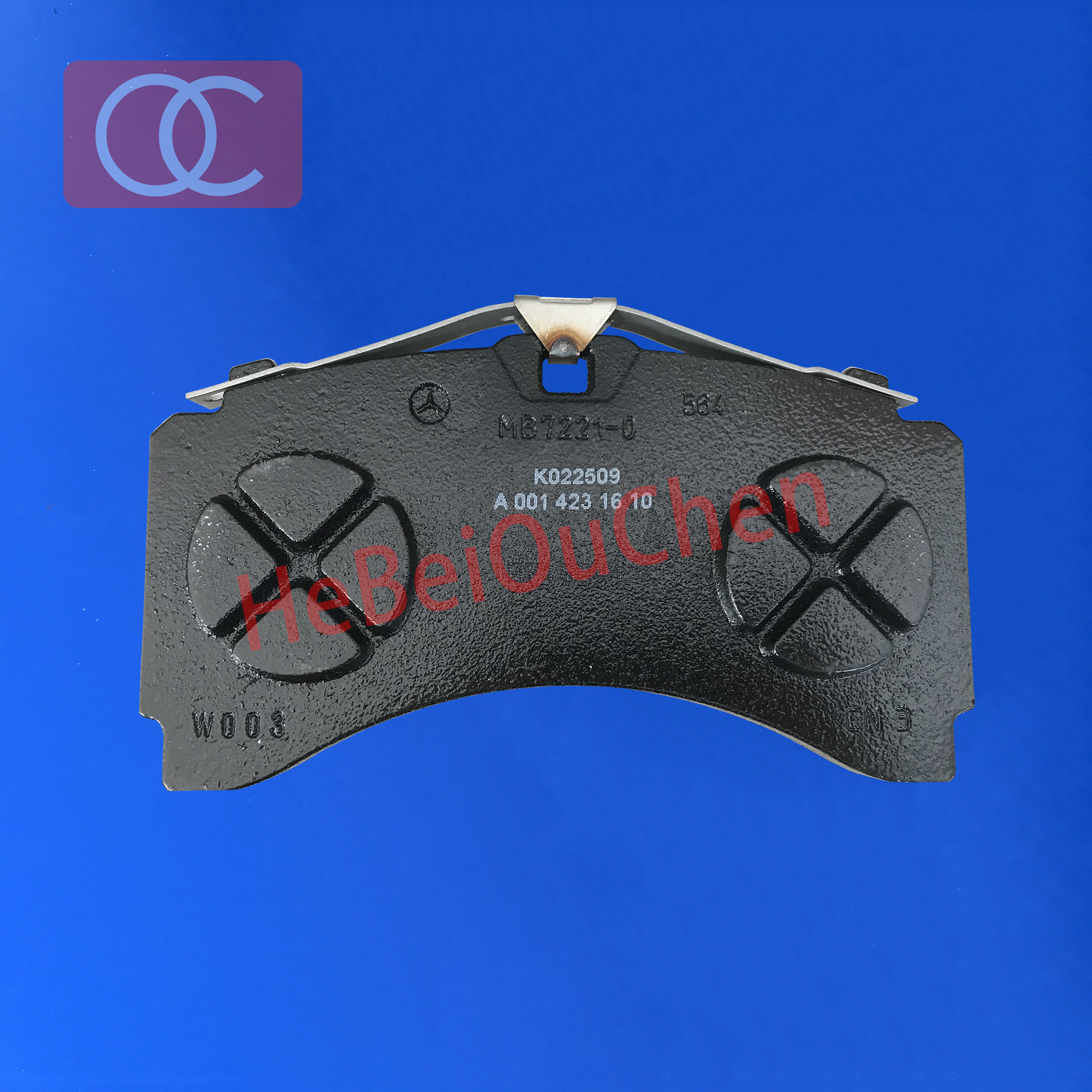 奔驰卡车配件 奔驰原厂后刹车片