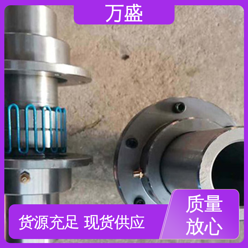 万盛 蛇形弹簧联轴器 水平方向安装高速稳定 JS9蛇簧连动节