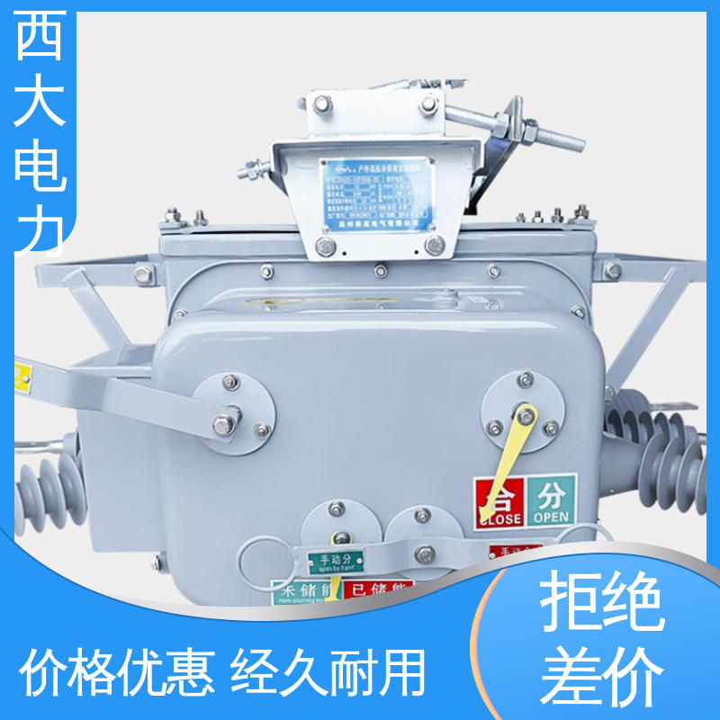  外形美观 做工细致 ZW20-12F/630 户外柱上真空断路器 西大电力
