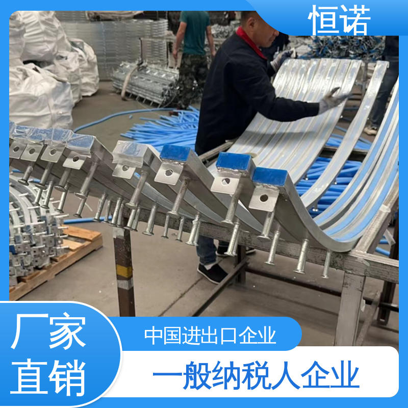 不锈钢预埋槽道 生产厂家 装置便捷抗拉强度大 图纸定做长度可选 恒诺