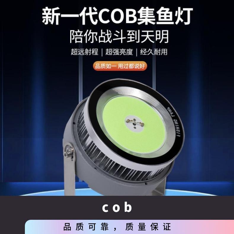LED 1200W防水大功率诱鱼灯捕鱼海钓夜钓灯钓鱼COB集鱼灯