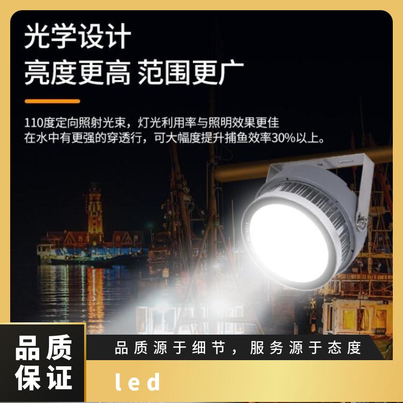 LED 1200W防水大功率诱鱼灯捕鱼海钓夜钓灯COB集鱼灯定制