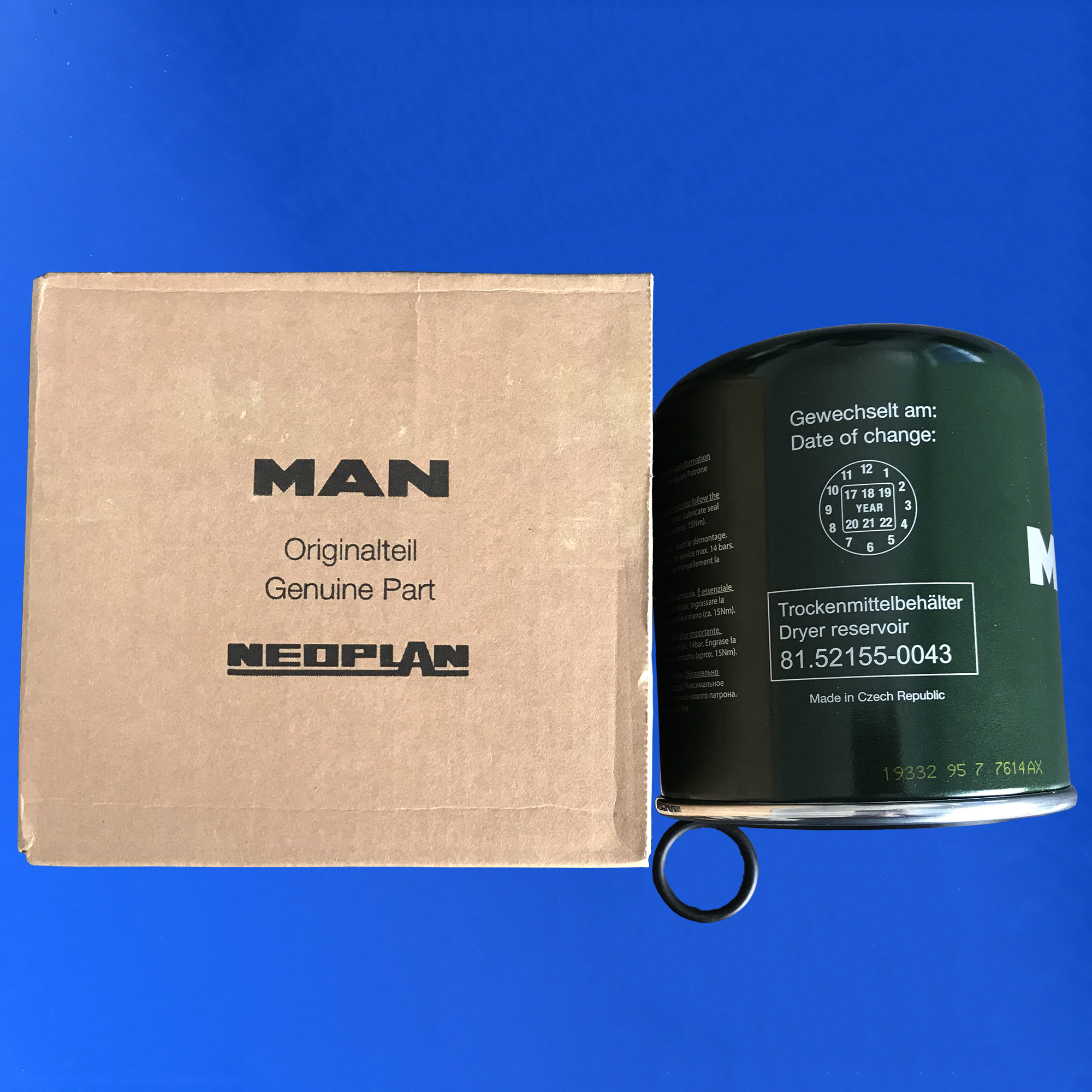 曼卡车配件 曼卡车空气干燥器滤芯81521550043