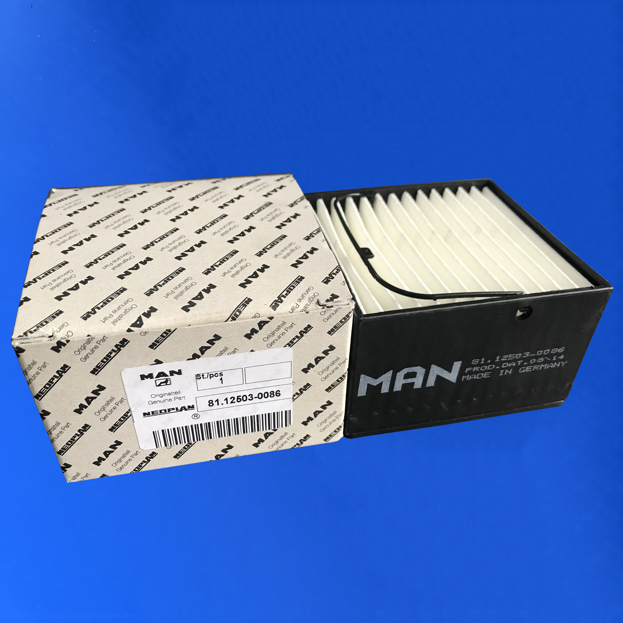 曼卡车配件 曼卡车油水分离器滤芯81125030086 进口曼滤芯