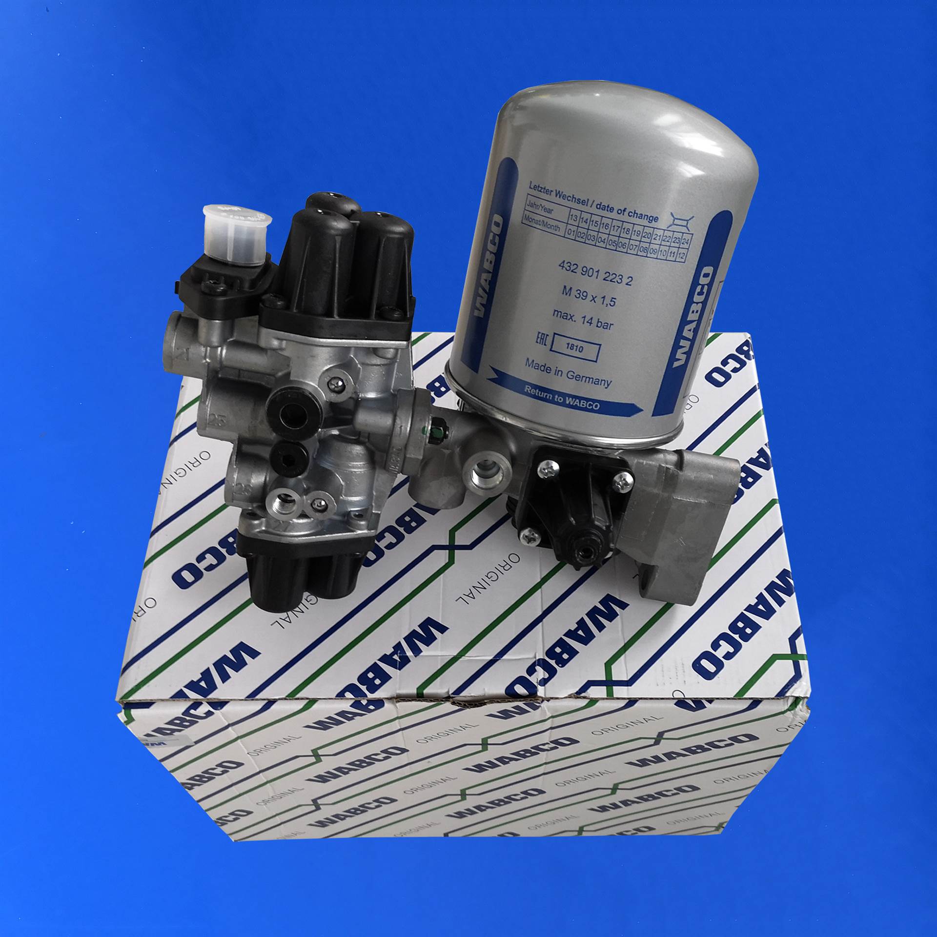 奔驰泵车空气干燥罐总成 奔驰泵车配件