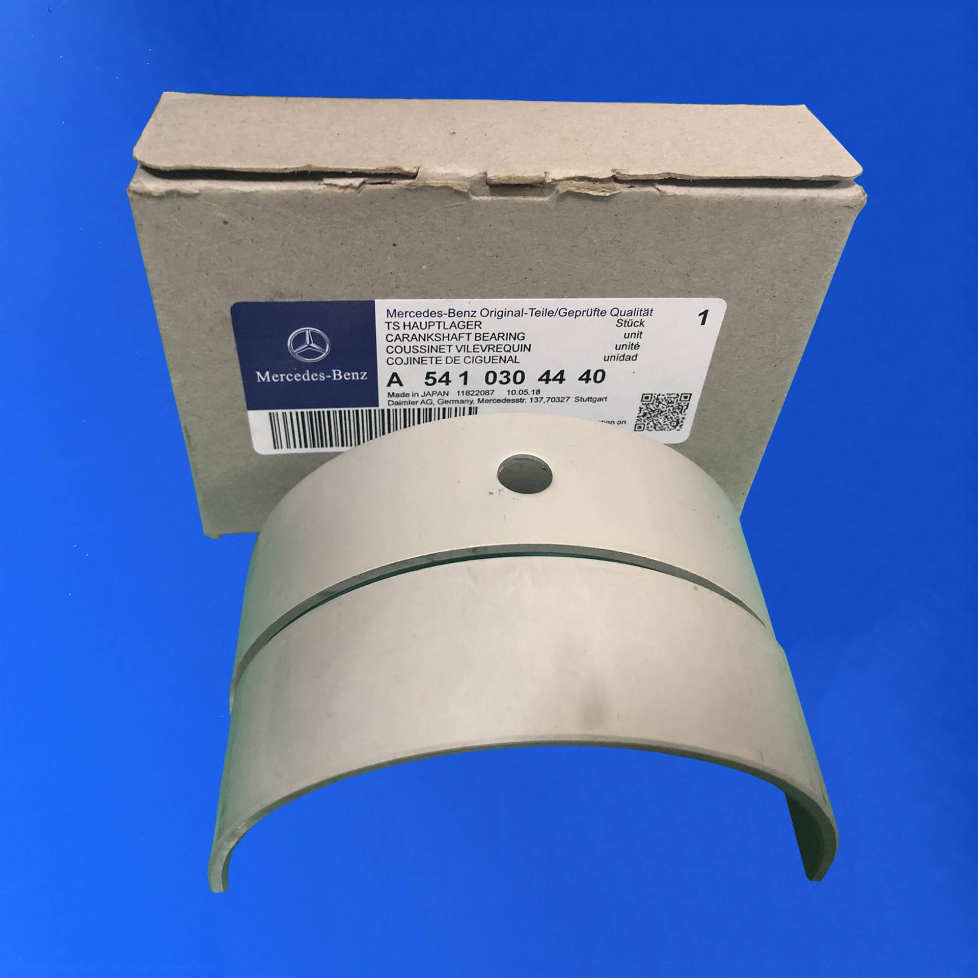 丹阳奔驰卡车配件 奔驰卡车发动机曲轴瓦 A5410304440