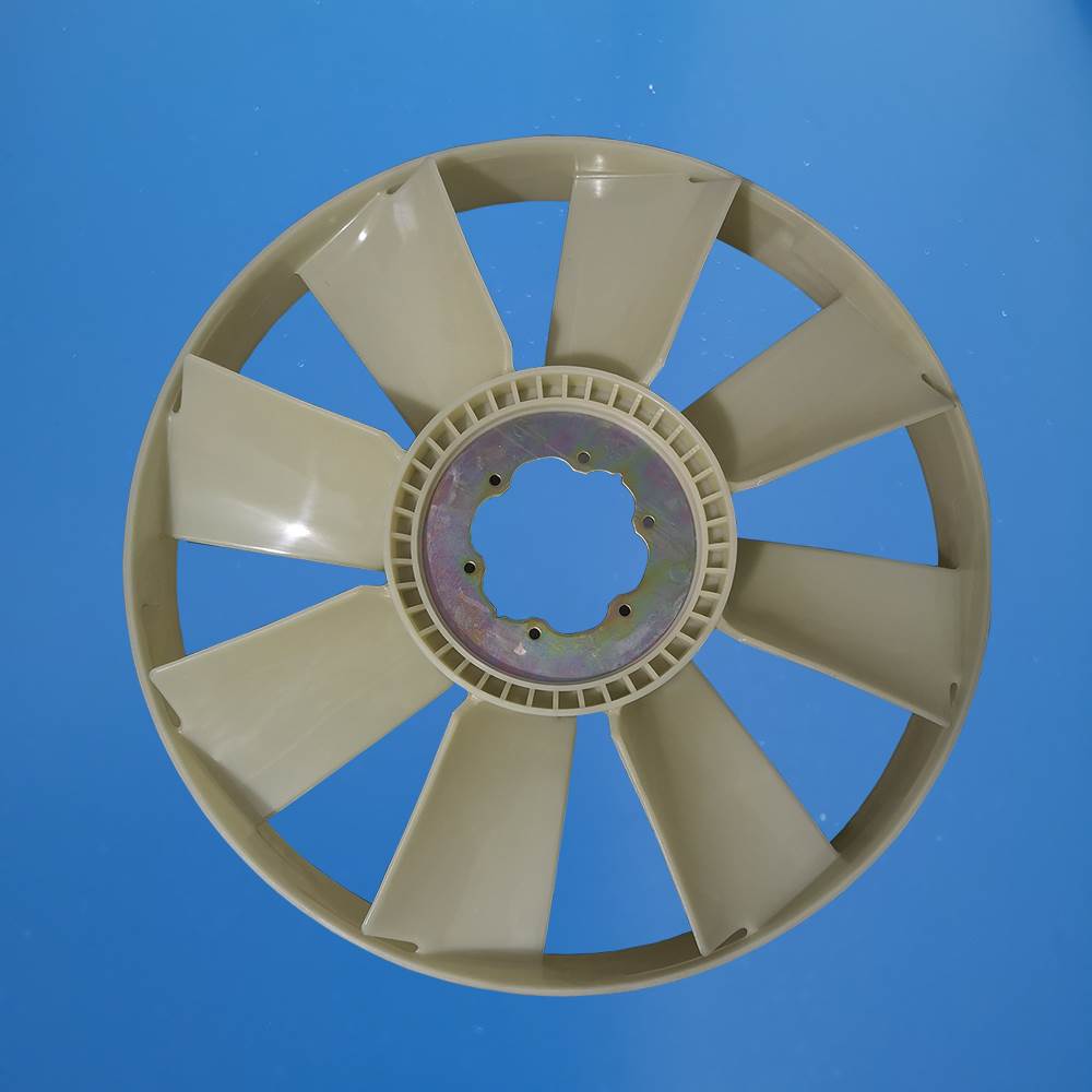 奔驰4141泵车配件 奔驰泵车发动机风扇叶 奔驰泵车原厂配件 