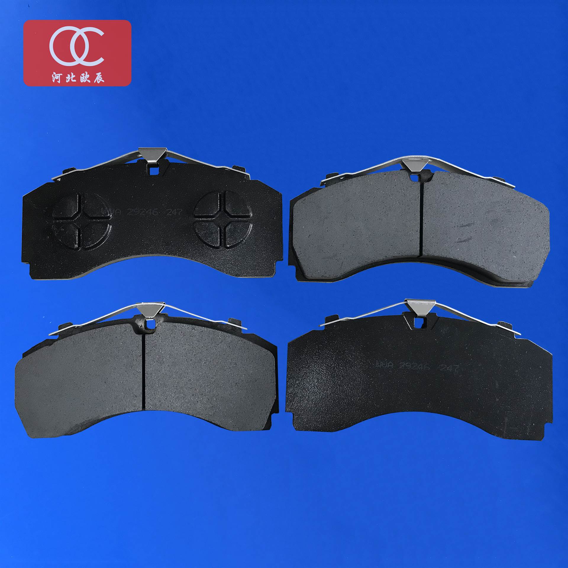 奔驰消防车配件 奔驰消防车前刹车片 进口奔驰消防车配件