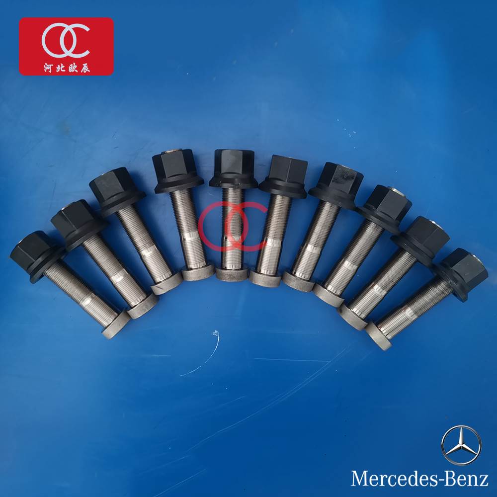 奔驰泵车配件 奔驰4141泵车轮胎螺丝 奔驰原厂配件