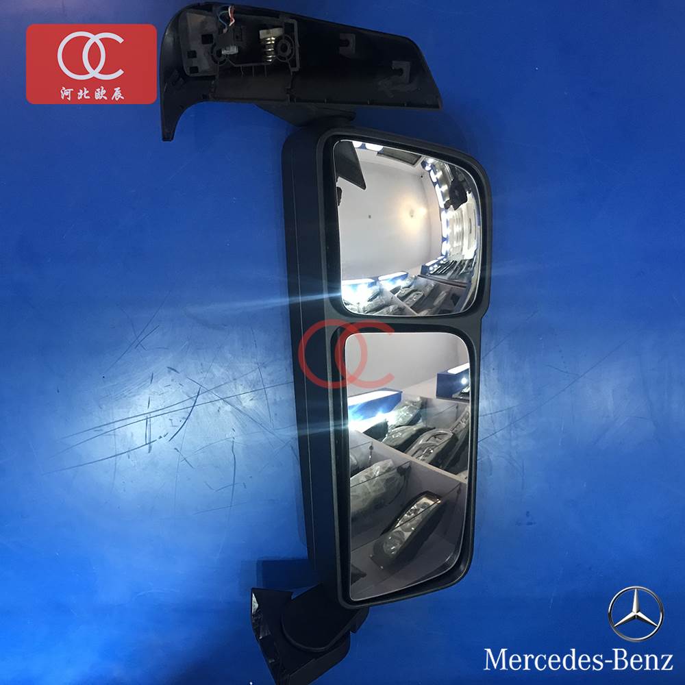 奔驰3341泵车MP4后视镜 奔驰泵车后视镜 奔驰原厂配件