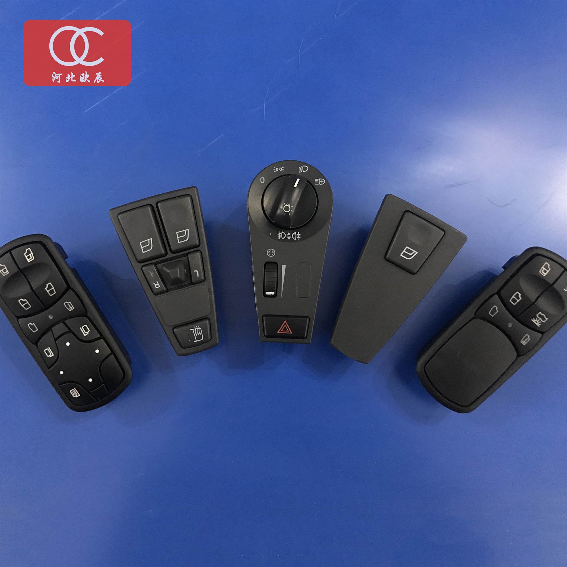 消防车配件 沃尔沃消防车玻璃升降器副开关 沃尔沃原厂配件