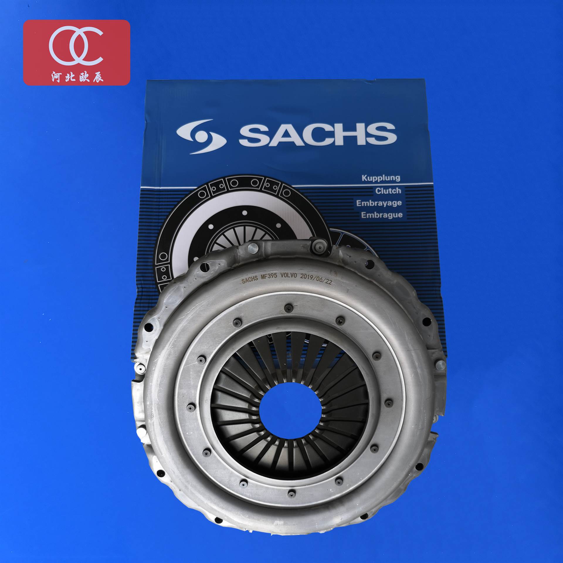 沃尔沃消防车配件 离合器压盘压片395 沃尔沃原厂配件