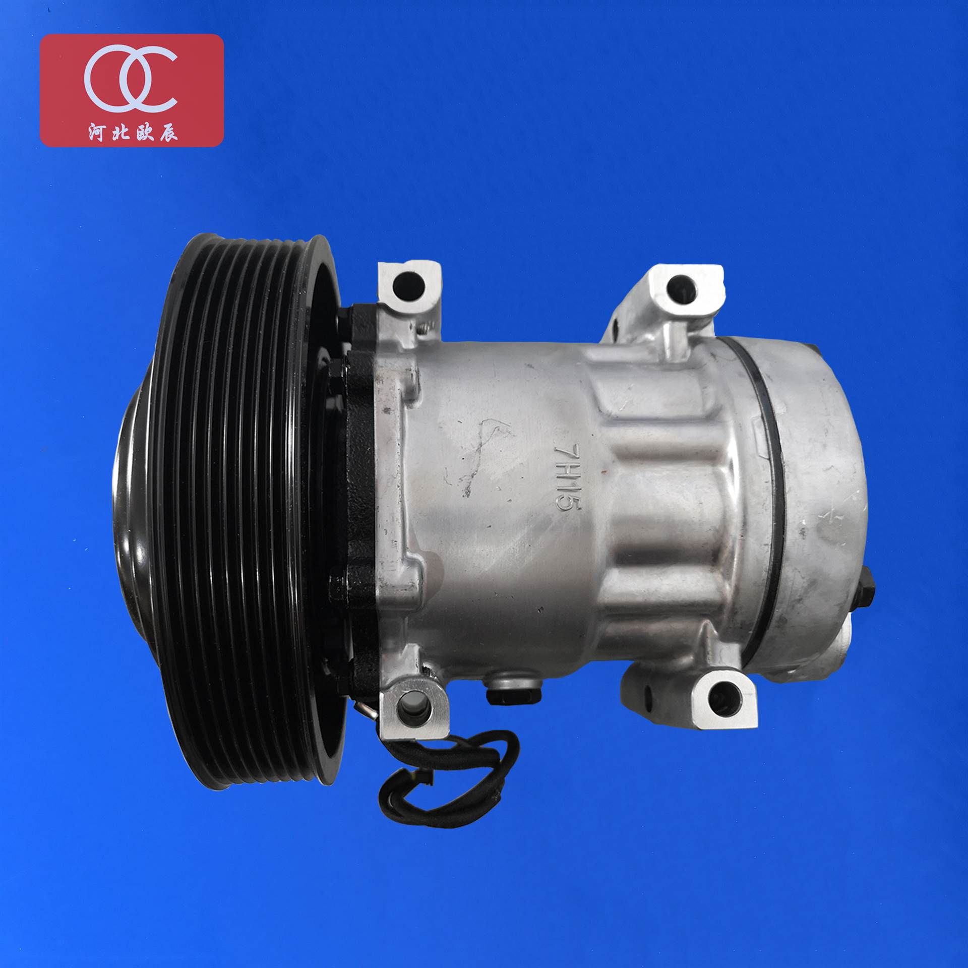 沃尔沃消防车配件 沃尔沃消防车空调压缩机 沃尔沃原厂配件