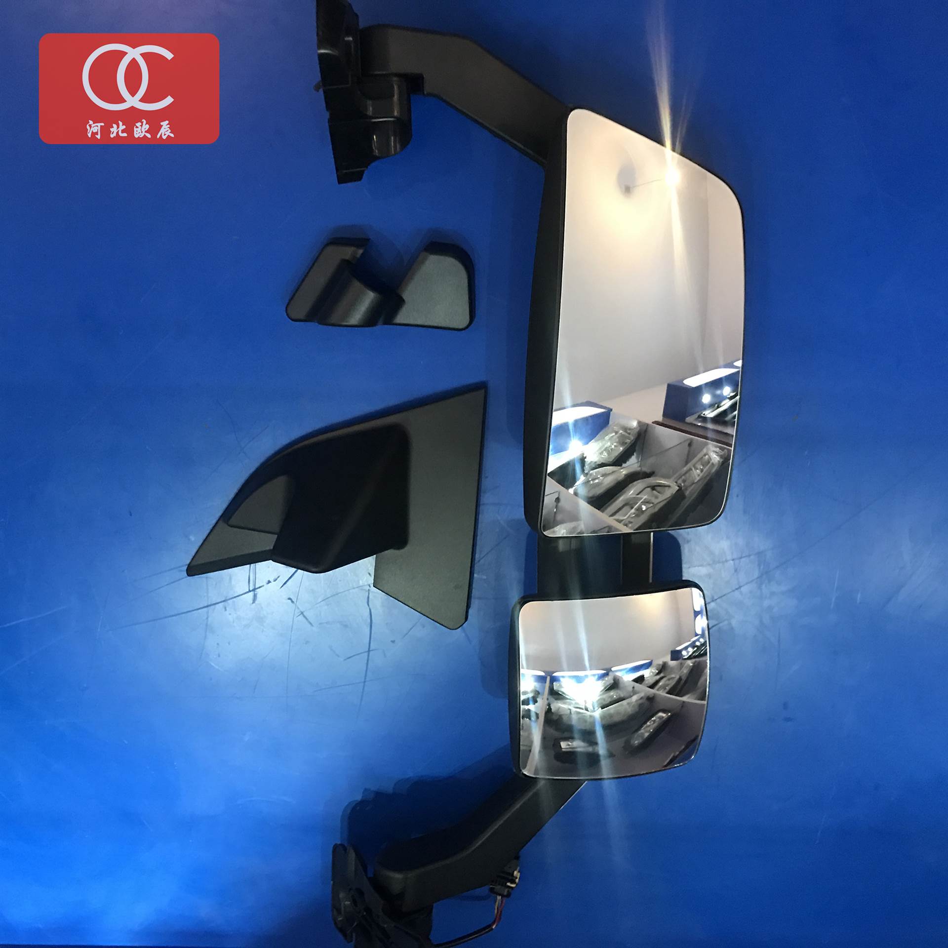 VOLVO消防车配件 VOLVO消防车新款后视镜倒车镜 VOLVO原厂配件