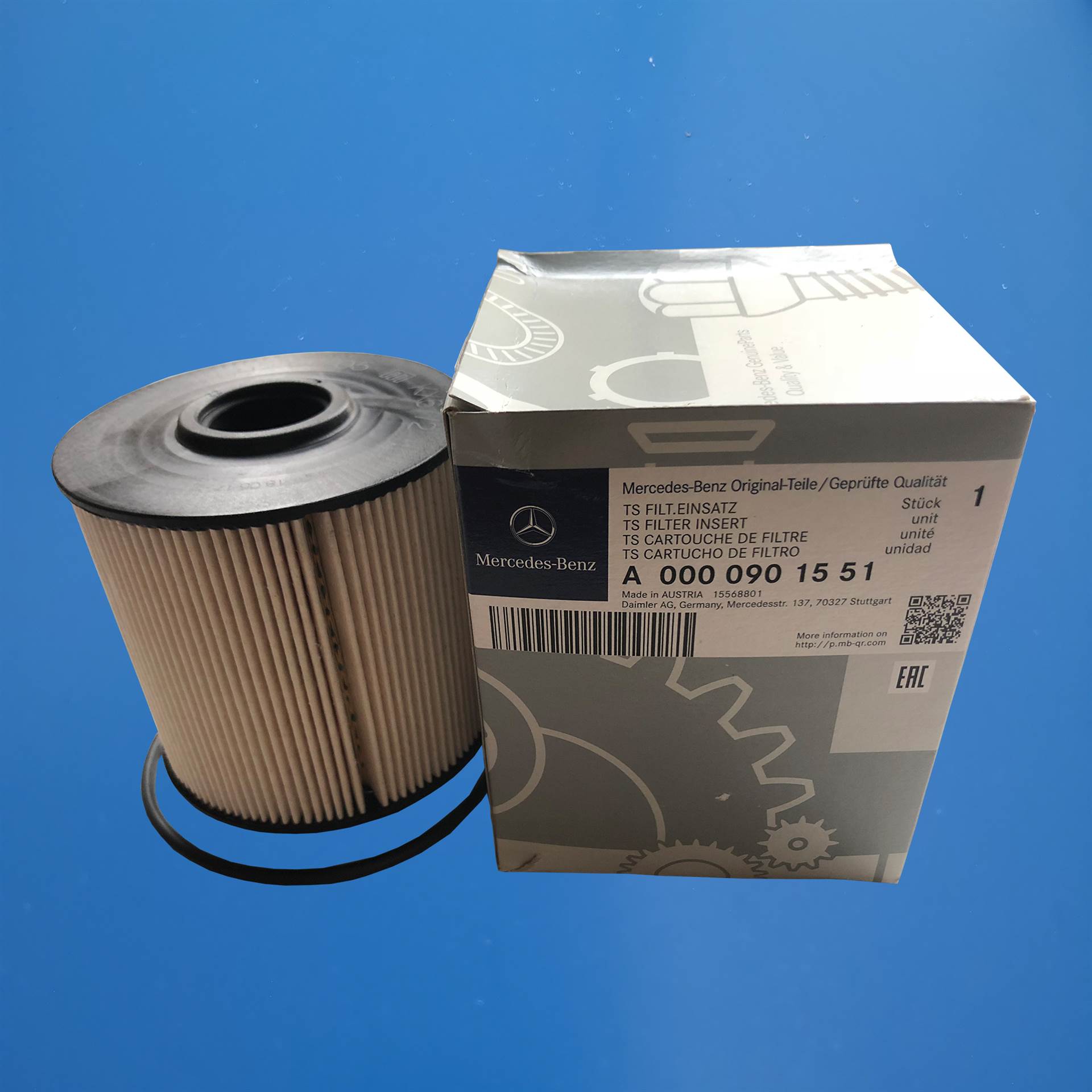 三一奔驰泵车配件 奔驰泵车OM501LA柴油滤芯 奔驰泵车发动机配件