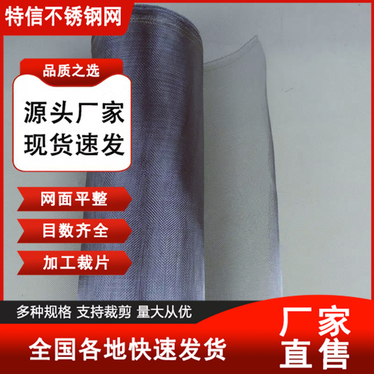 特信 大量库存 325目筛网孔径 不锈钢铁网 过滤器滤网