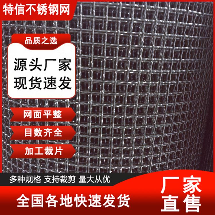 特信 325目筛网孔径 标准国标 不锈钢烧烤网 过滤网布 厂家直发