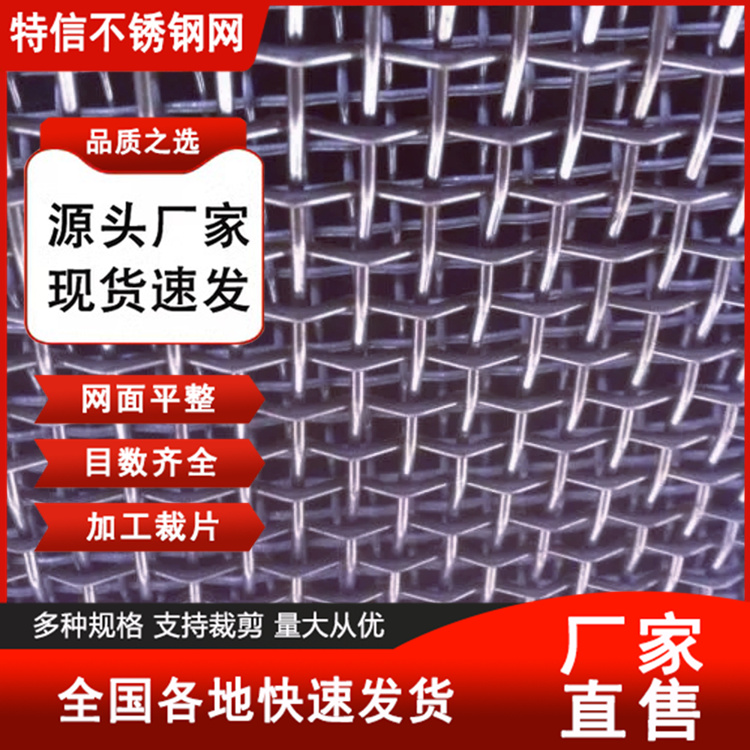 特信 200目筛网 过滤网布 8目不锈钢网 可加工定制 圆片 方片