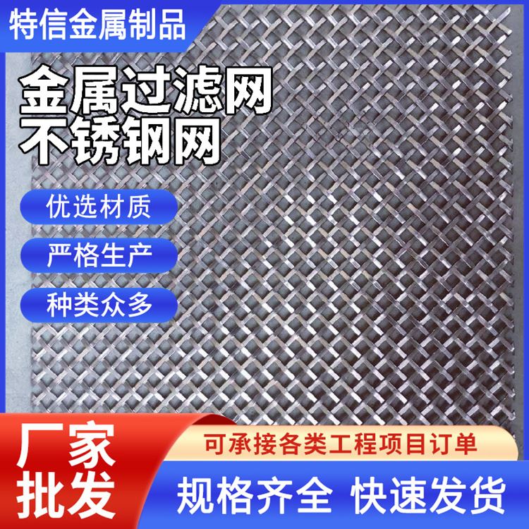 特信金属 工业可用支持定做 地漏过滤网 不锈钢网片 30目筛网