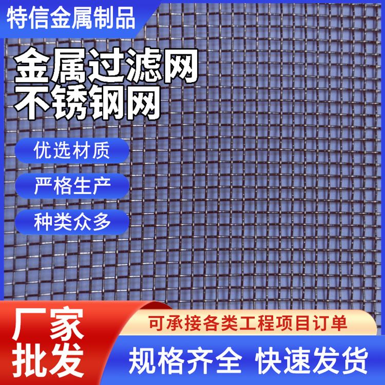 特信 规格可定制 150目筛网 地漏过滤网 不锈钢网厂家 全国速发