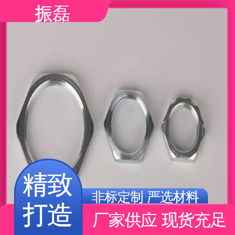 振磊 外六角不锈钢补芯G1/2 管箍配件 镀锌钢管锁母 GM