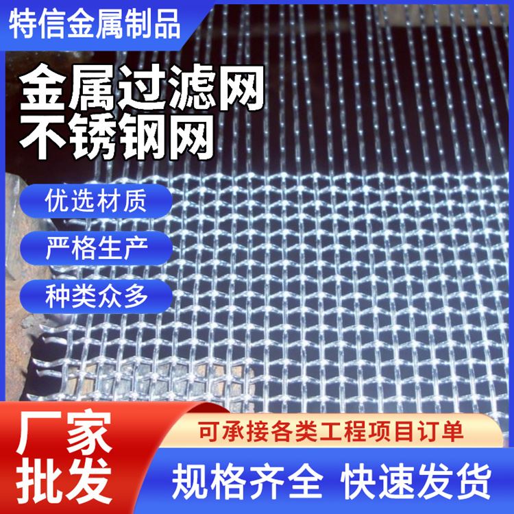 特信 金属网带 304不锈钢网 多规格 40目 筛网生产厂家 直售