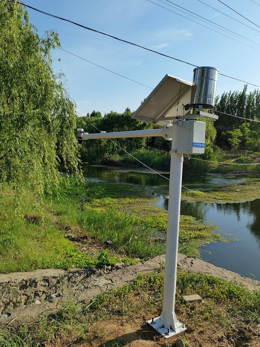 无线4G降雨量监测站雨量传感器太阳能供电室外雨量监测系统
