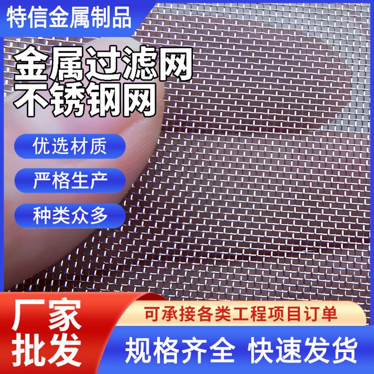 特信金属 支持定制 地漏过滤网 不锈钢纱网 16目筛网 厂家直发