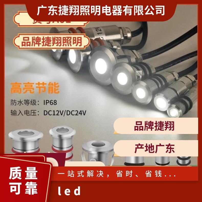 led户外迷你地埋灯防水射灯嵌入式低压12V星星灯水底格栅台阶灯