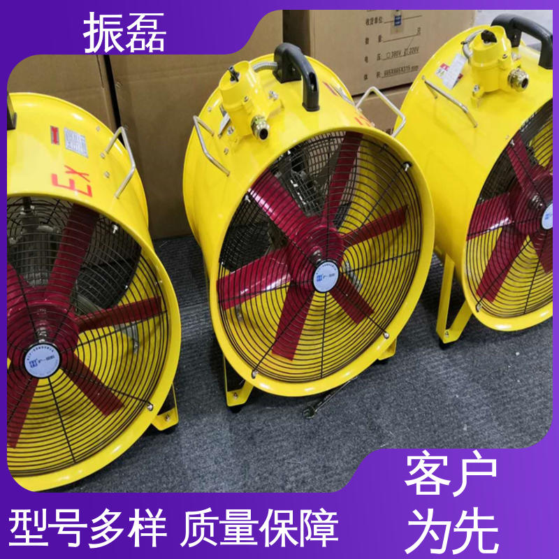 便携移动式手提通风机 防腐防爆耐锈蚀 安装方便 振磊