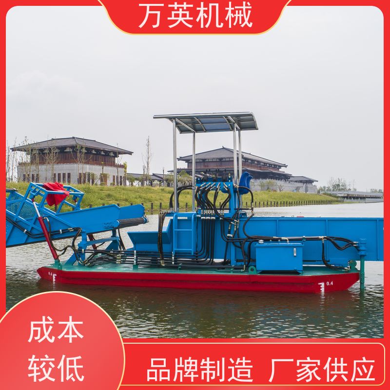 万英机械 多功能 售后服务完善 两段式设计 水葫芦割草船