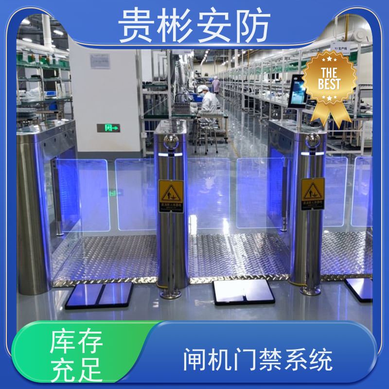 贵彬安防 闸机门禁系统 防静电摆闸 人行通道闸 长期供应