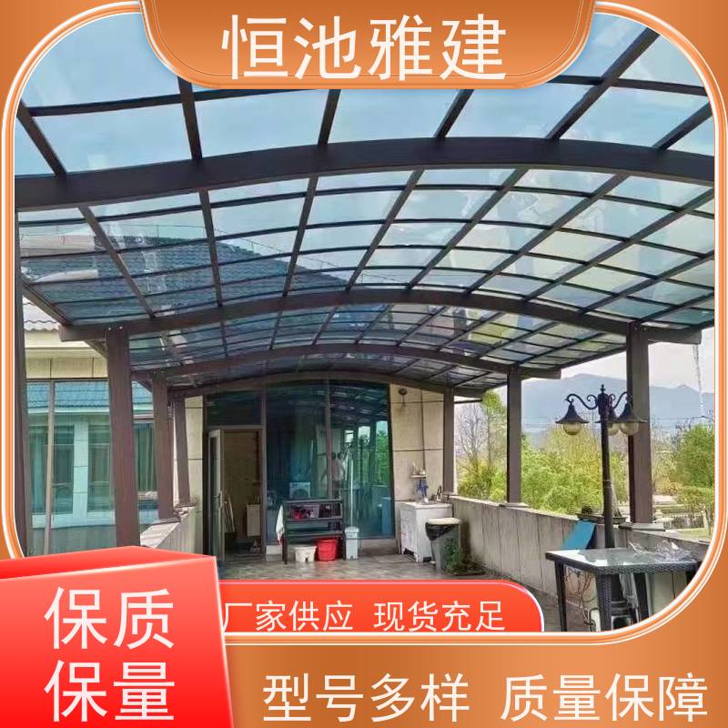 恒池雅建 公司停车棚 材料施工一站式服务 安装设计
