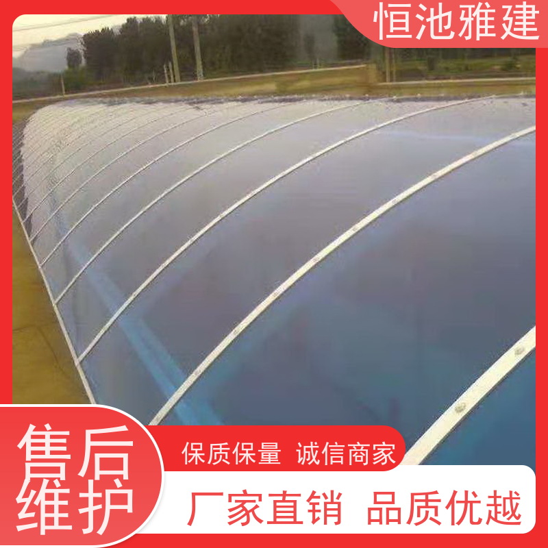 恒池雅建 膜结构棚 供应小区雨棚材料 抗震抗冲击