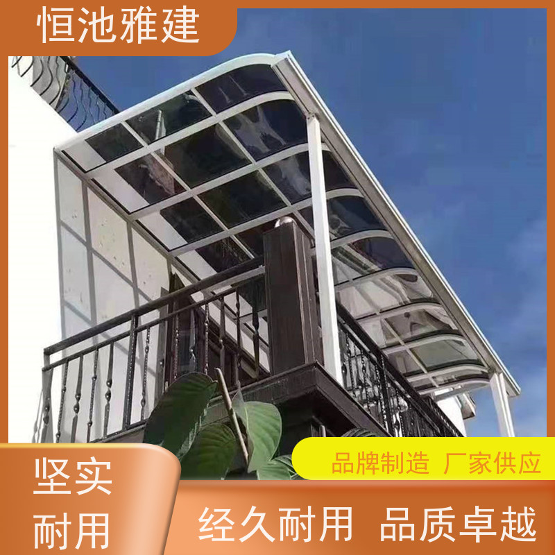 恒池雅建 停车棚制作 规格齐全配送及时 实力厂家