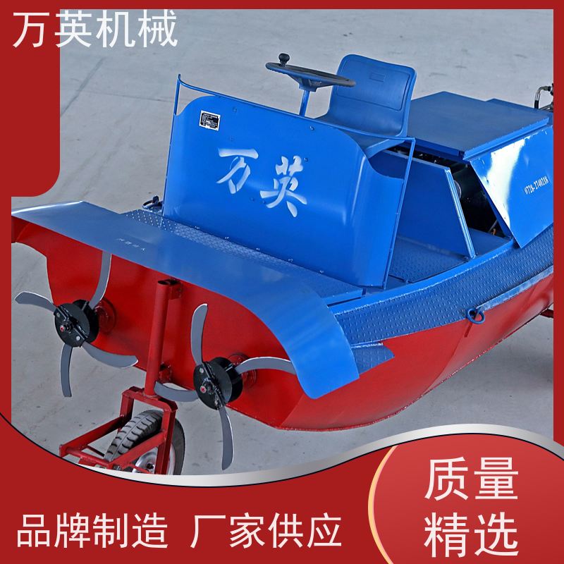 万英机械 一秒启动 瞬间碎草 除草船市场 河道保洁 专利技术