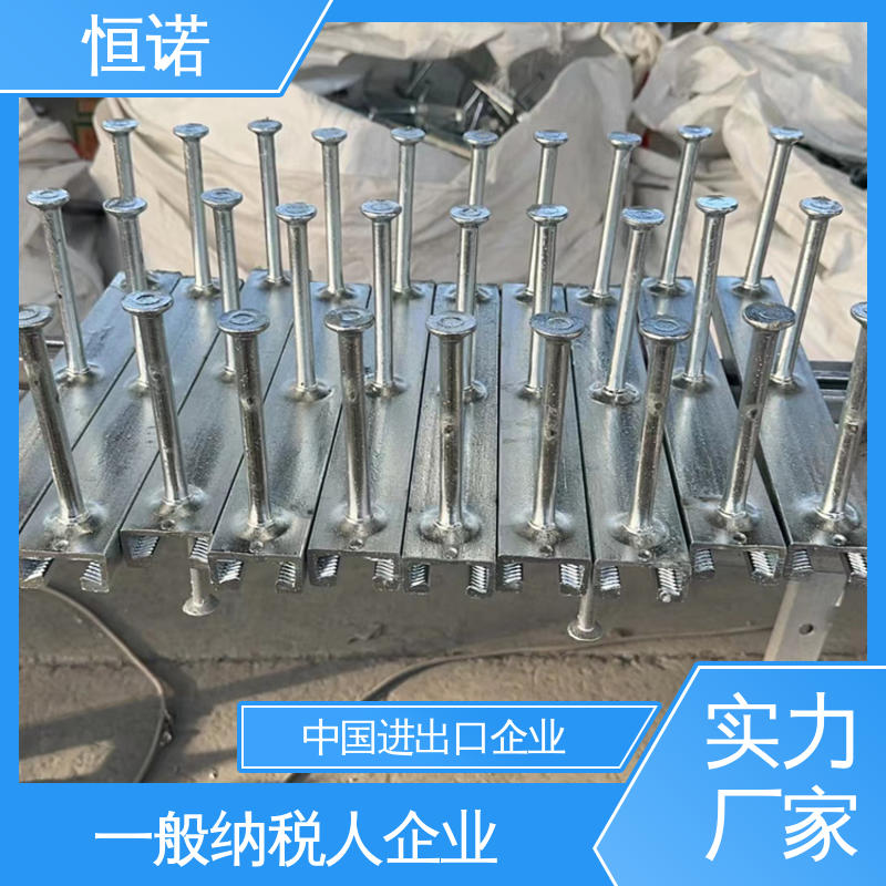 恒诺 不锈钢带齿预埋槽道 可邮寄样品 实体厂家