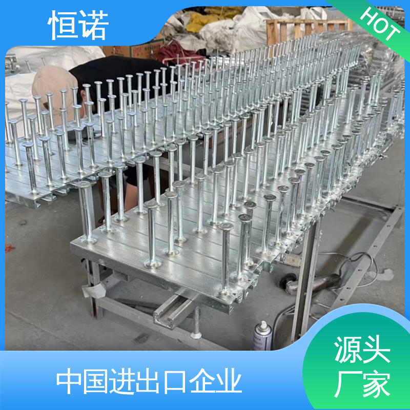 焊接工字钢 不锈钢带齿预埋槽道 加工定制 恒诺
