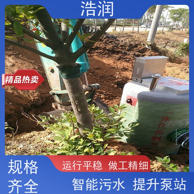 一体化预制泵站集成化程度高用于雨水提升 长期供应
