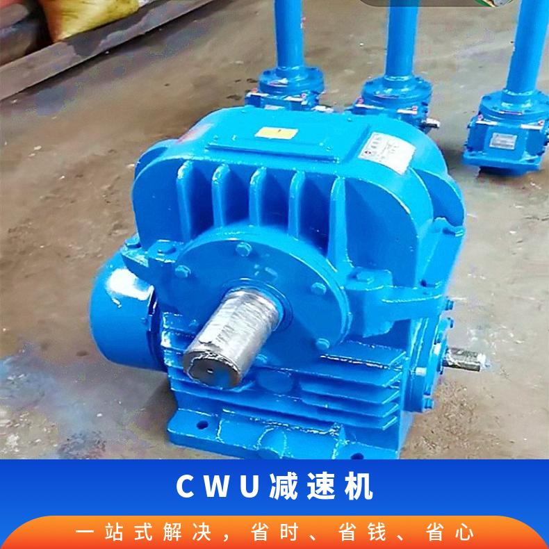 立式蜗轮蜗杆减速器 CWU180-50-I减速机 圆弧齿工艺 晨潮牌 运转平稳