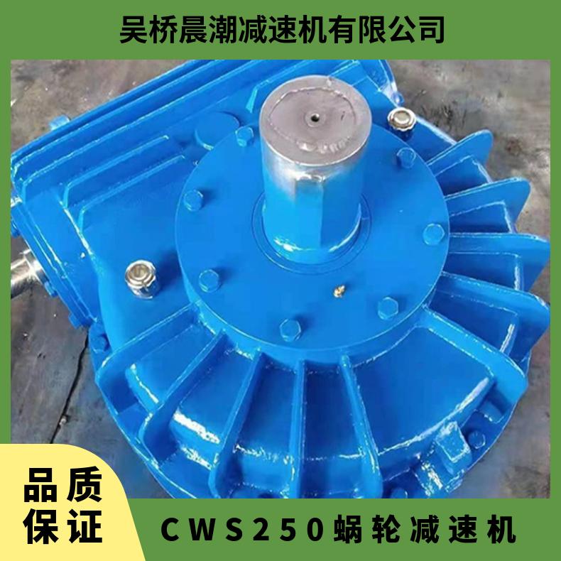 小型蜗杆蜗轮减速器CWS250-50型 晨潮机械 冶金机械减速机 平稳运行